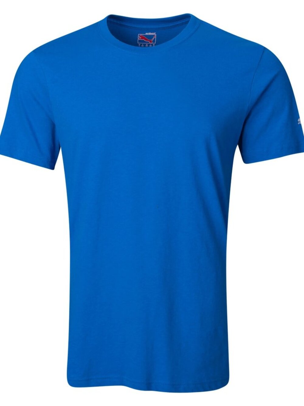 PUMA Soccer Mens All Season T-Shirt Cotton Athletic Tee Adult M Blue